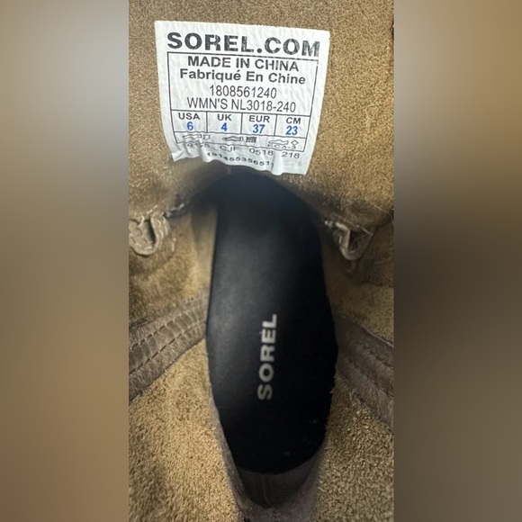 Sorel Joan of Arctic Waterproof Wedge Boot Size 6 - Picture 6 of 7